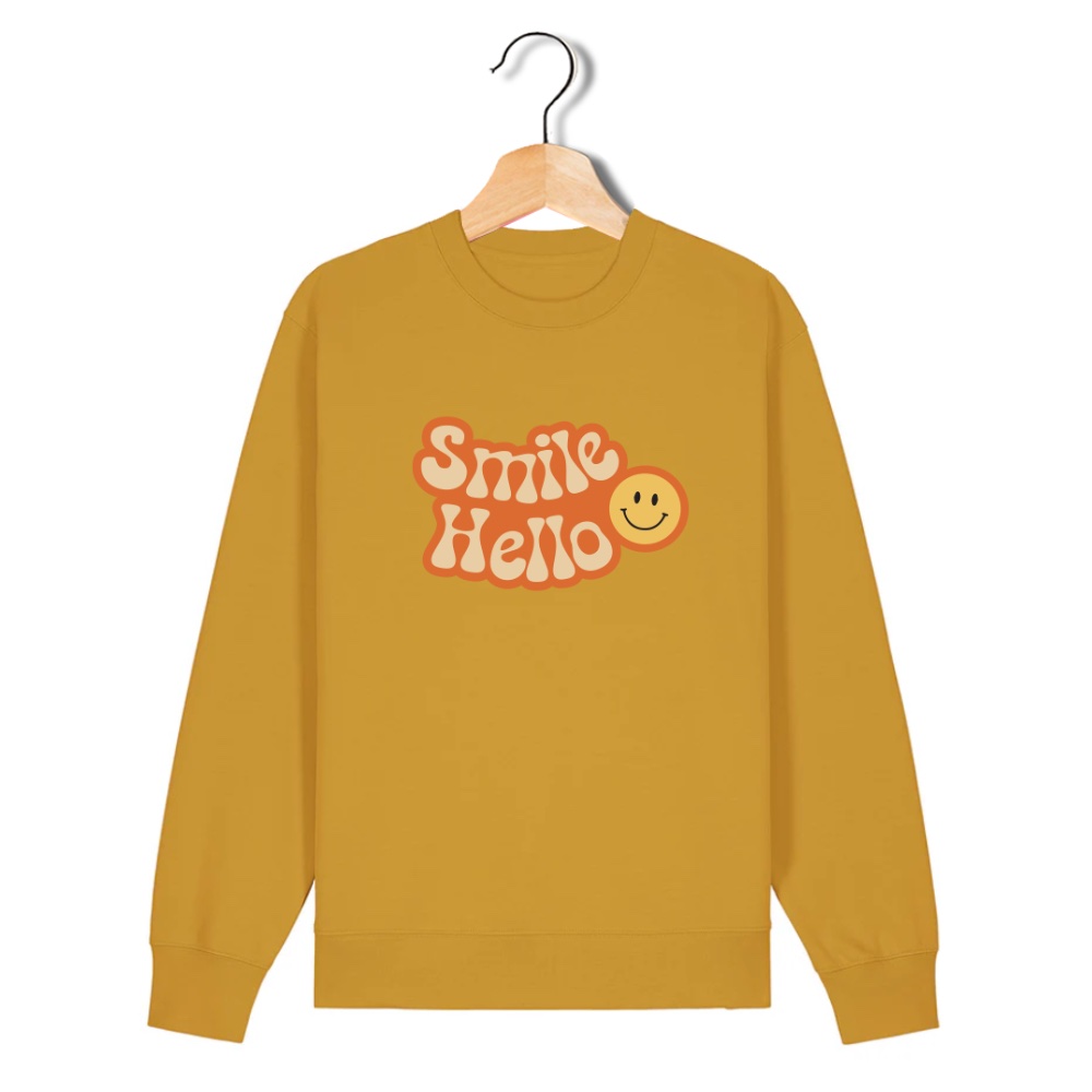 Smile Hello Sweatshirt